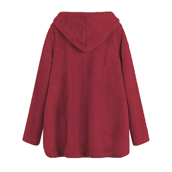 Ella | Comfortabele jas met lange mouwen en capuchon