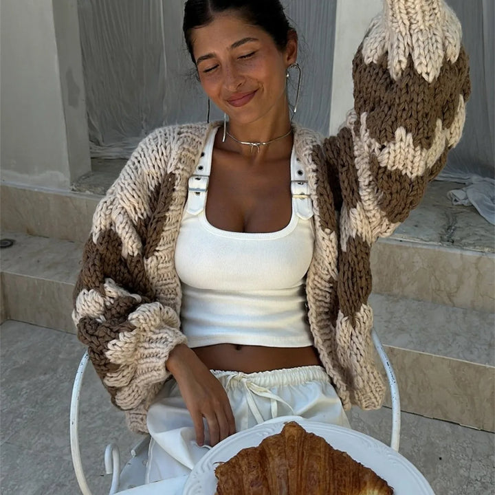 Lucy | Zachte oversized vest