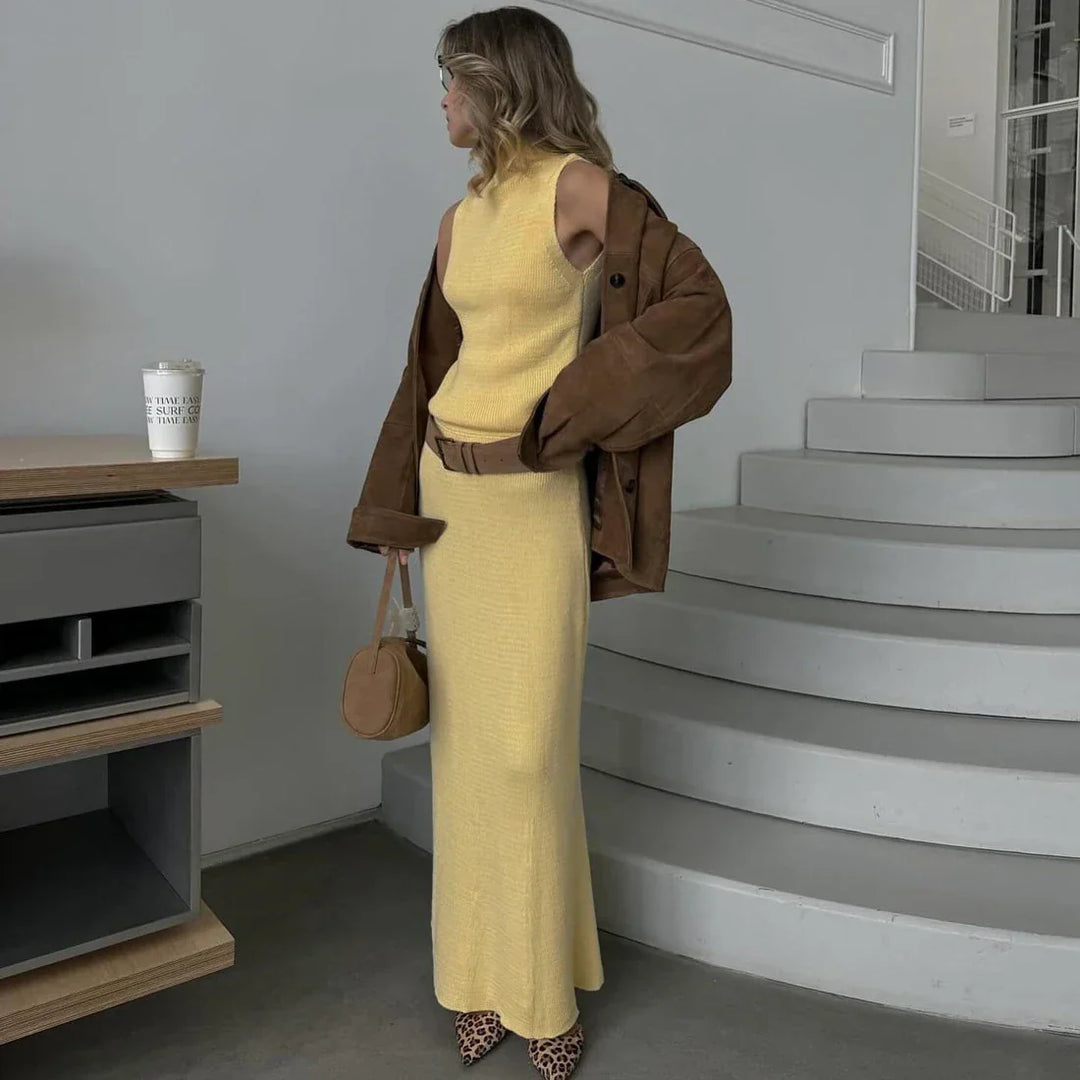 Daniele | Chic Elegante Lange Rok Twee-delige Set