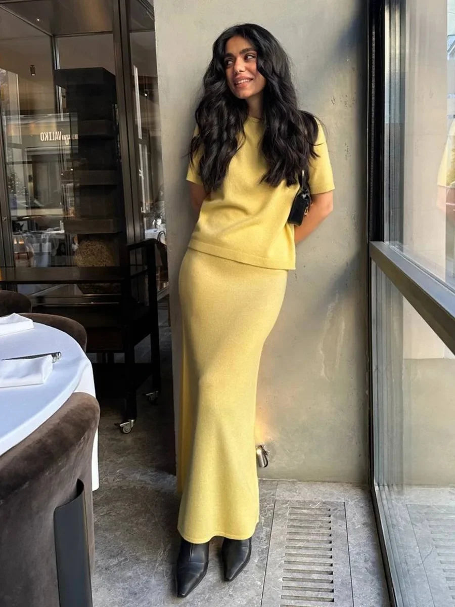 Yvette | Lichtgewicht Casual Twee-delig Set