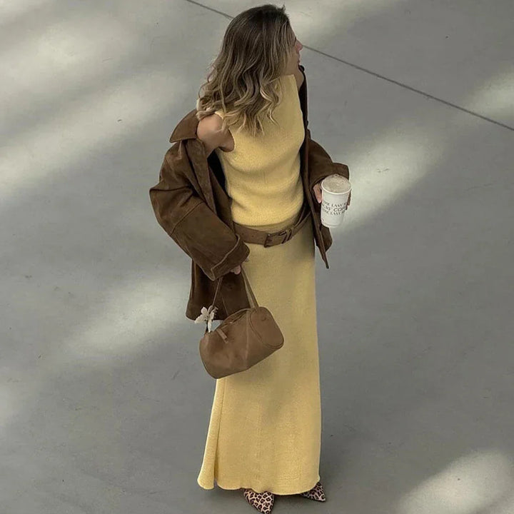 Daniele | Chic Elegante Lange Rok Twee-delige Set