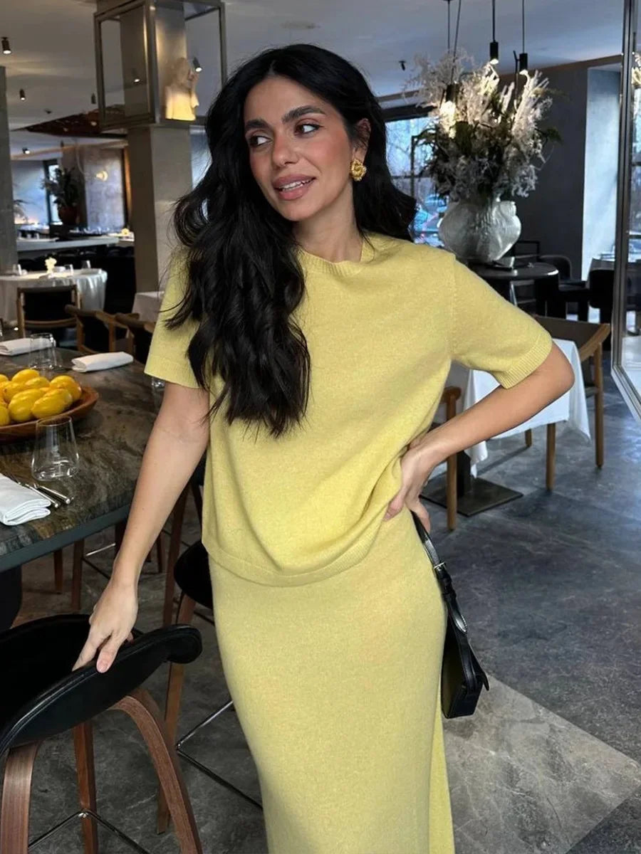 Yvette | Lichtgewicht Casual Twee-delig Set