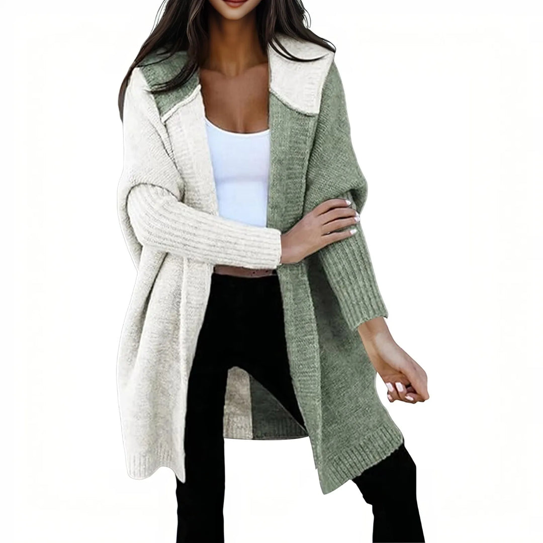 Maya | Warme gebreide cardigan