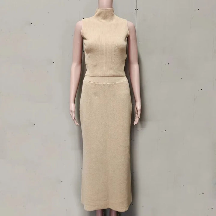 Daniele | Chic Elegante Lange Rok Twee-delige Set