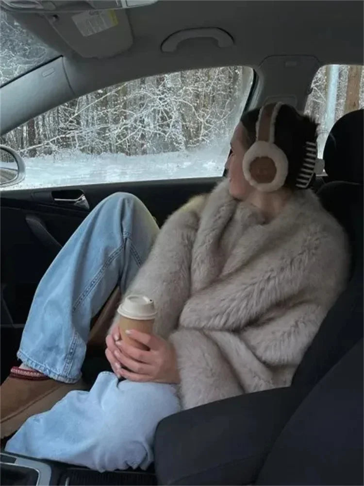 Cora | Elegante loszittende winterjas