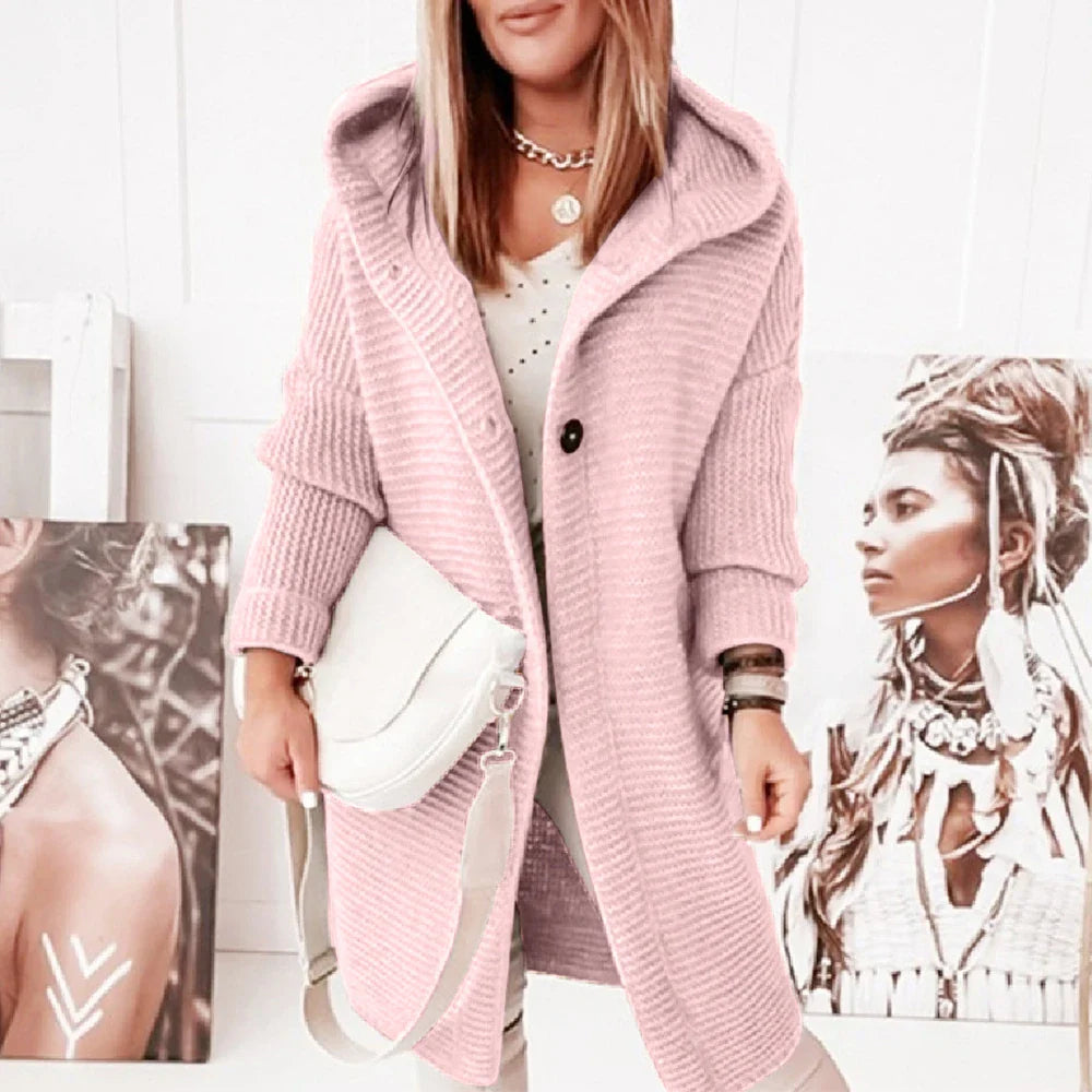 Layla | Lange mouwen met knoopjas voor dames