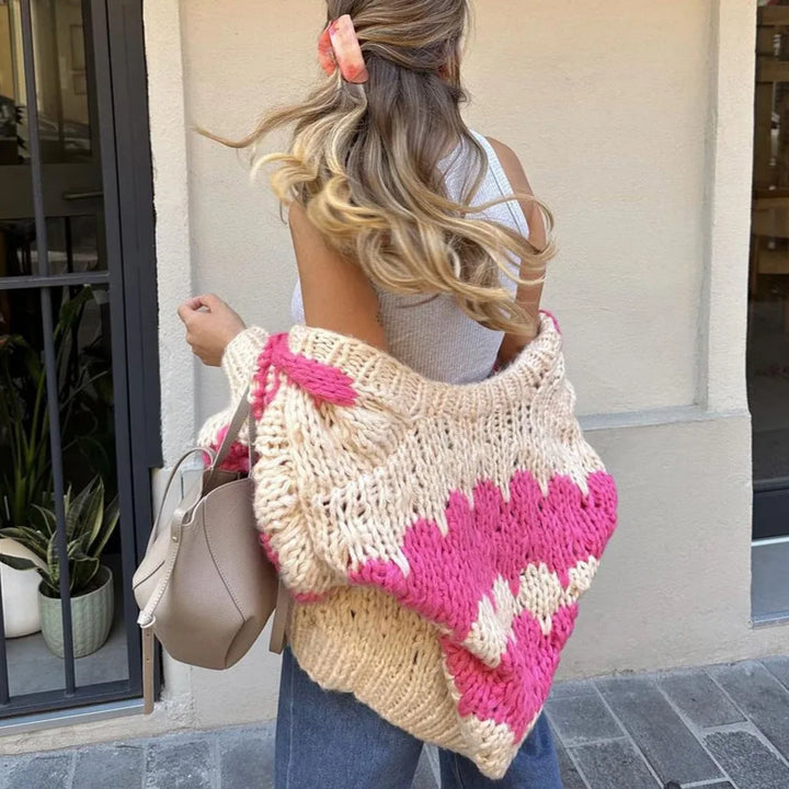 Lucy | Zachte oversized vest