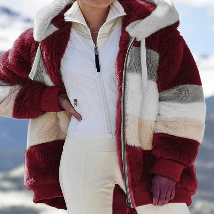 Charlotte | Premium warme jas met capuchon