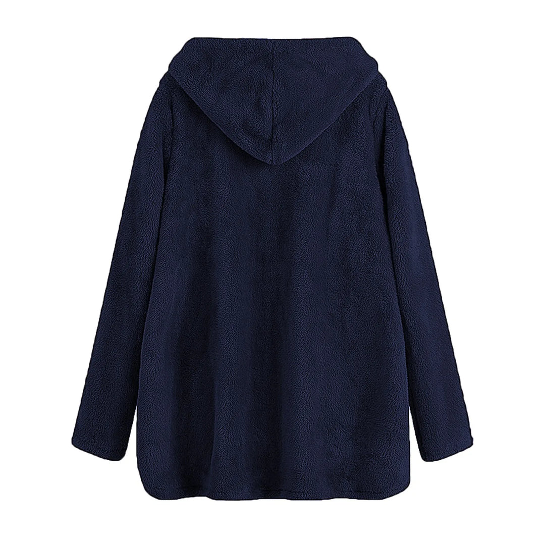 Ella | Comfortabele jas met lange mouwen en capuchon