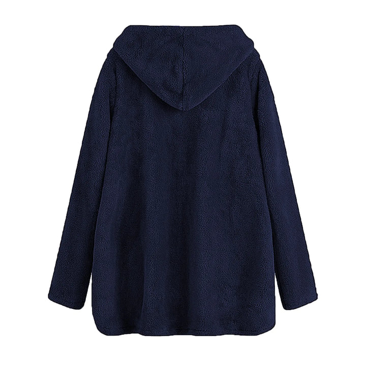 Ella | Comfortabele jas met lange mouwen en capuchon