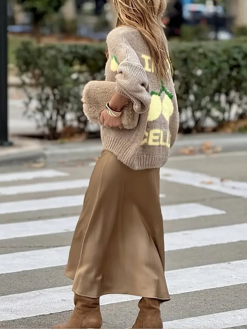 Claire | Casual vest met lange mouwen en knopen