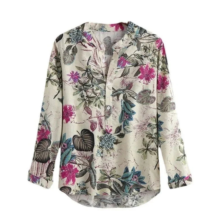 Isabella | Slim fit top met lange mouwen