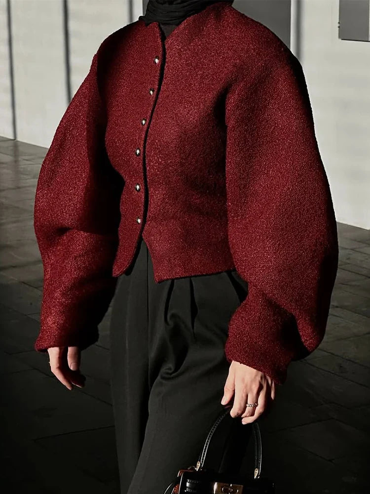 Matilda | Losvallend bomberjack met ritssluiting en opstaande kraag