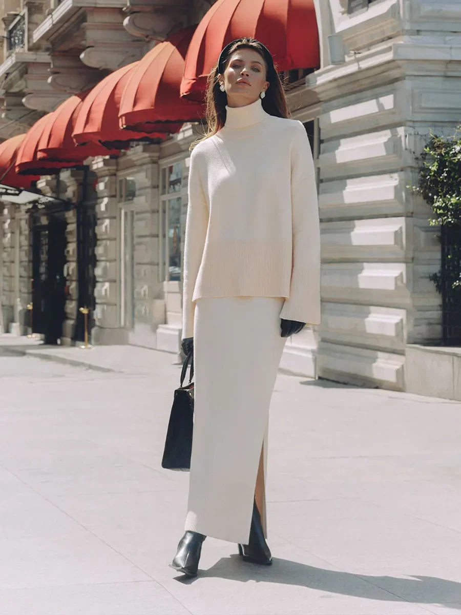 Camilla | Premium Cosy gebreide twee‑delige set