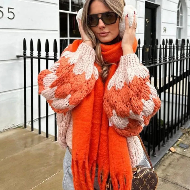 Lucy | Zachte oversized vest