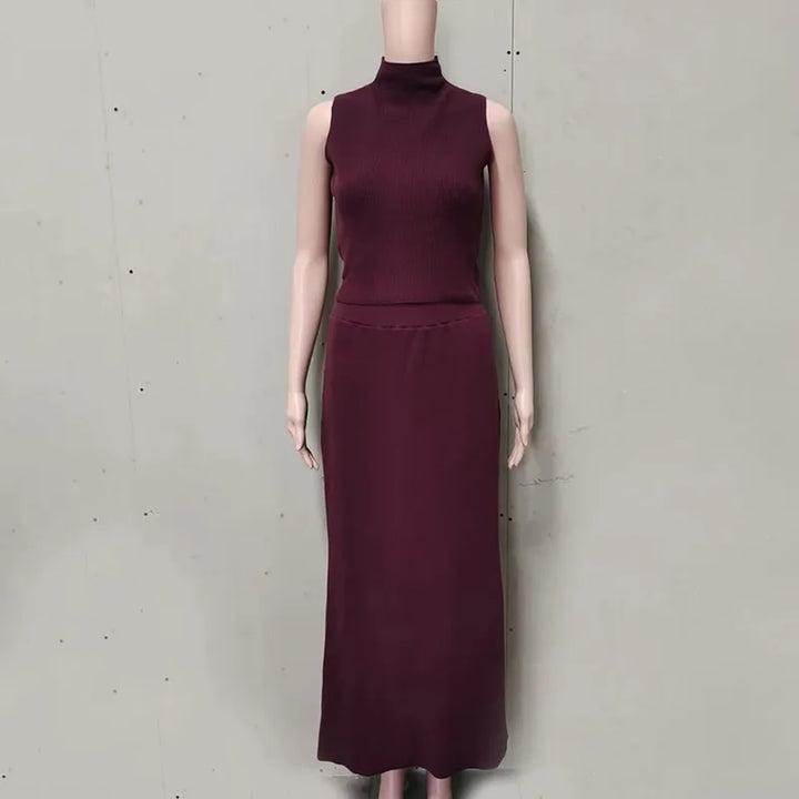Daniele | Chic Elegante Lange Rok Twee-delige Set