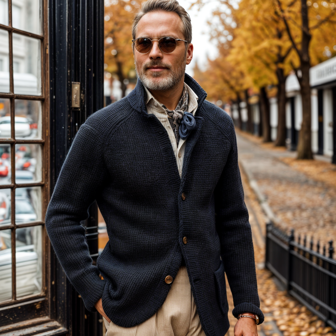 Armando | Zachte gebreide cardigan