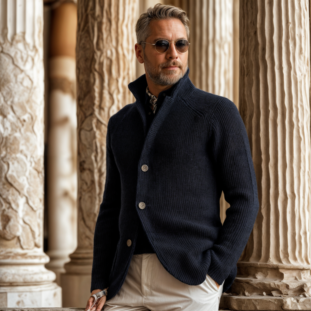 Armando | Zachte gebreide cardigan