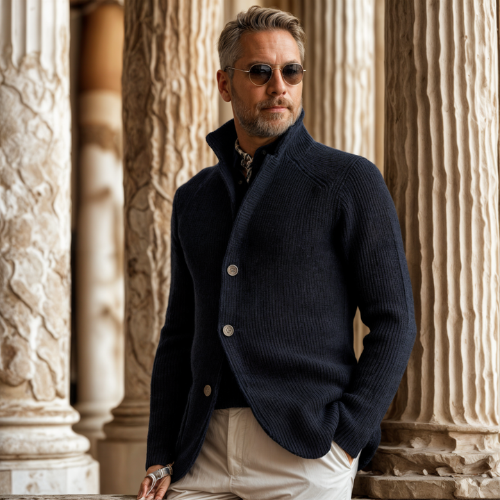 Armando | Zachte gebreide cardigan