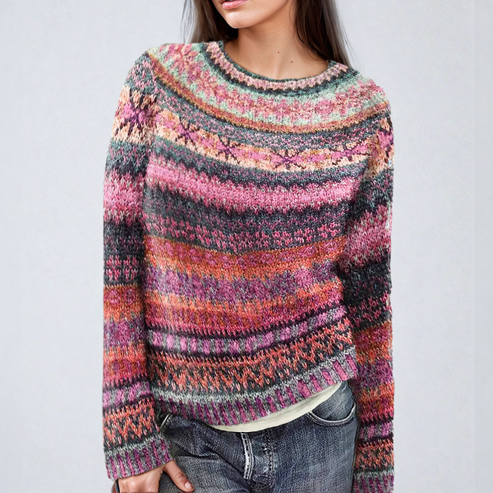 Anna | Klassieke Fair Isle Trui