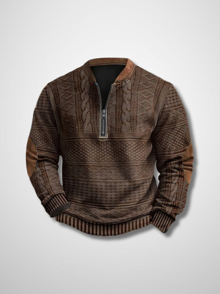 Wolf - Premium sweater met ritssluiting