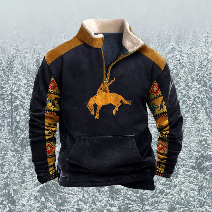 Alex | Comfortabele Half Zip-Up Trui