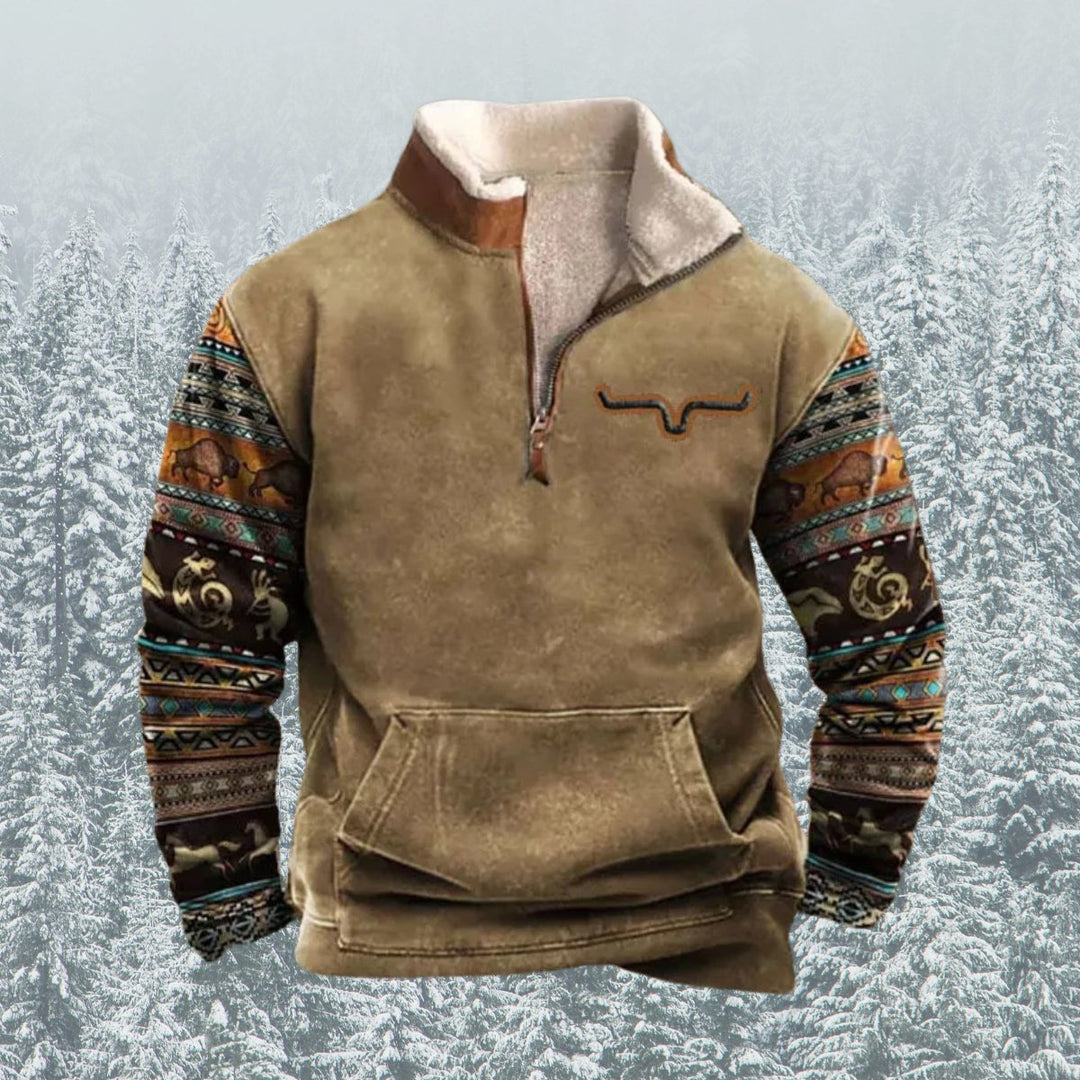 Alex | Comfortabele Half Zip-Up Trui