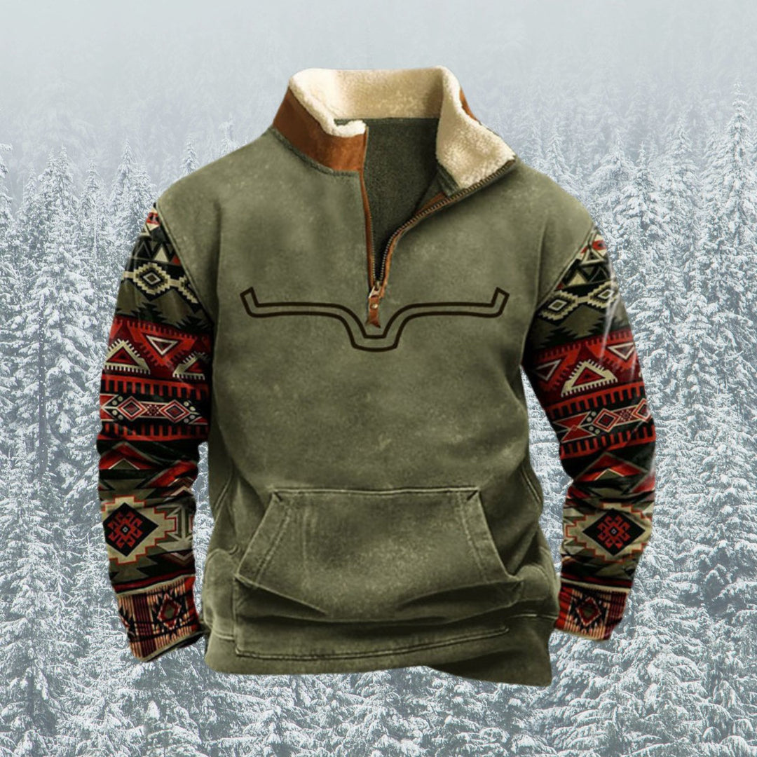 Alex | Comfortabele Half Zip-Up Trui