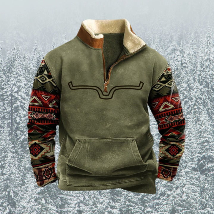 Alex | Comfortabele Half Zip-Up Trui