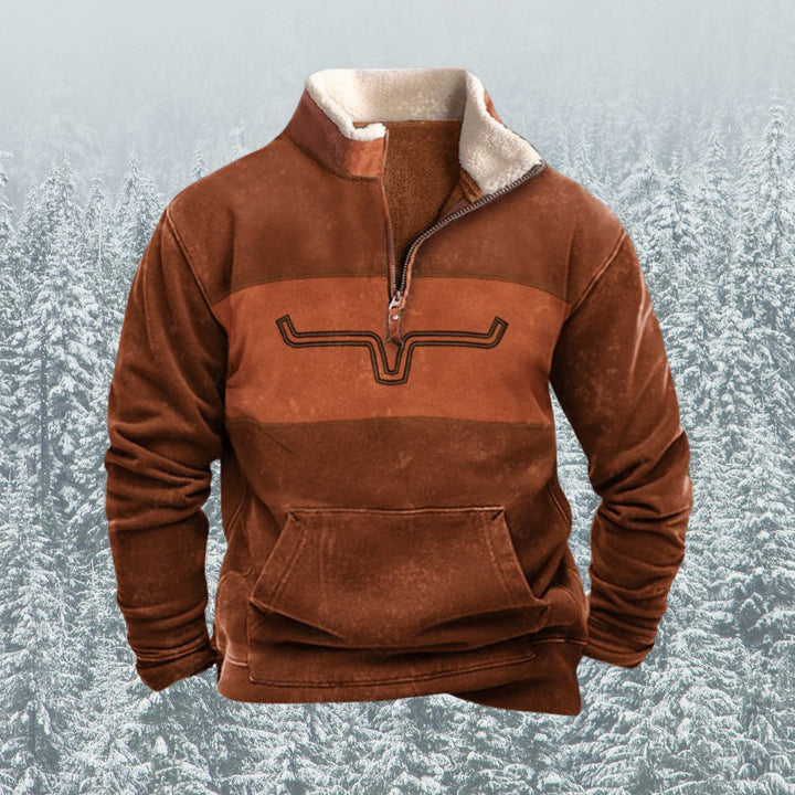 Alex | Comfortabele Half Zip-Up Trui