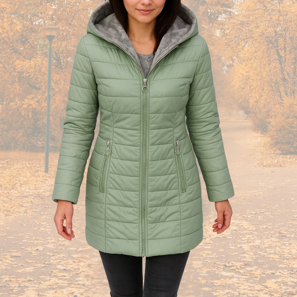 Senna | Elegante Pluche Mantel voor Dames