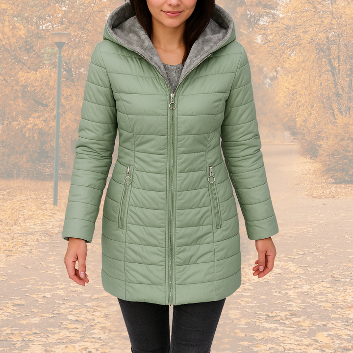 Senna | Elegante Pluche Mantel voor Dames